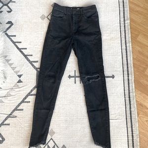 Levi's skinny high rise jeans